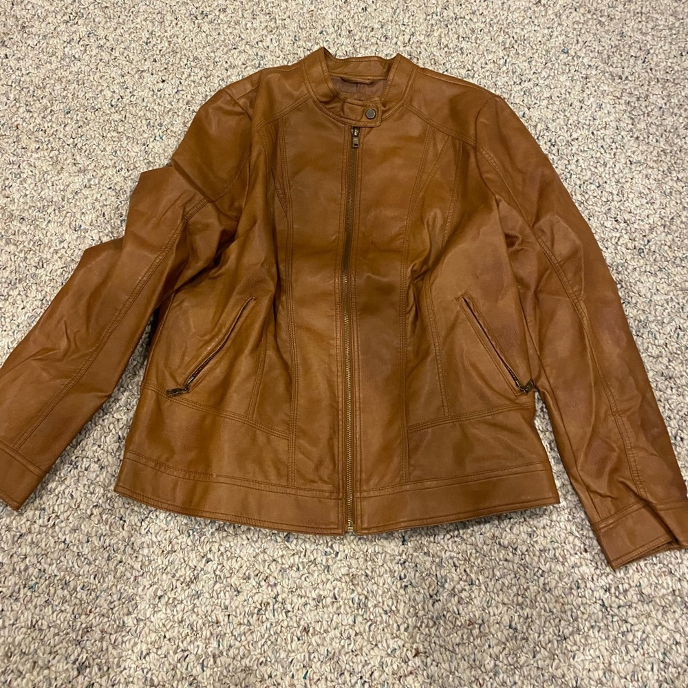 brown nice jacket